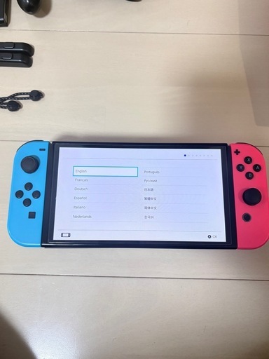 Nintendo Switch有機ELモデル本体
