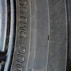 215/65/R16用【アルミホイール(タイヤ無)】の画像