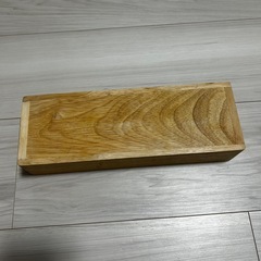 ニトリ　木製カトラリーケースの画像