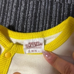 【チキンラーメンひよこ】ロンパース　60-70サイズの画像