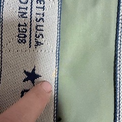 コンバース　カーキ　ショルダーバッグの画像