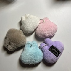 ふわふわキーホルダーの画像