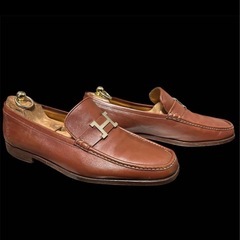 エルメス　ローファー　25.5cmの画像