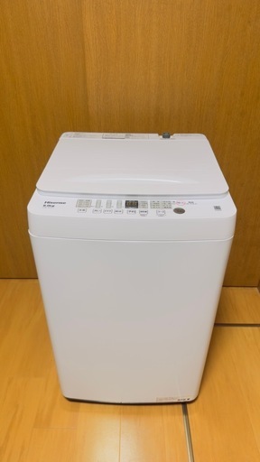 Hisense HW-K60J 6.0kg 2025年モデル洗濯機 (Kazumi) 東金の生活家電 