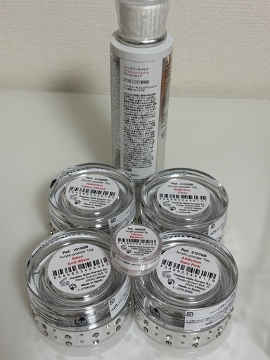 【ほぼ未使用】ファンタジーネイルズアクリルパウダー リキッド まとめ売り