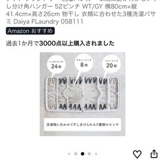 ダイア　ピンチハンガーの画像