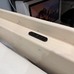 ★取引中★【中古品】コンセント付きセミダブルベッドの画像