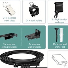 カーテンレールの画像