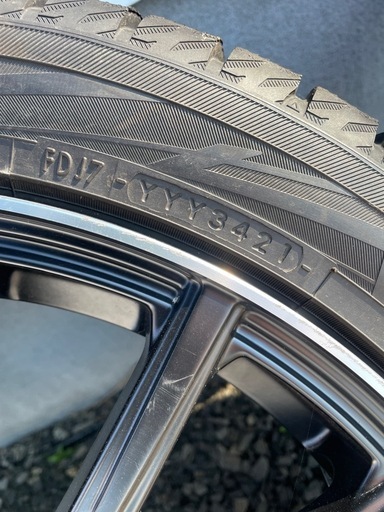 222/45R18 スタッドレスIG70 ホイールセット