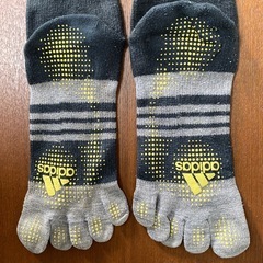 【美品‼️】adidas Professional 5フィンガーソックス（指先強化） の画像