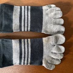 【美品‼️】adidas Professional 5フィンガーソックス（指先強化） の画像