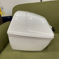 QZ0184 ホンダ HONDA バイク用 トップケース リアボックス ホワイト 白の画像