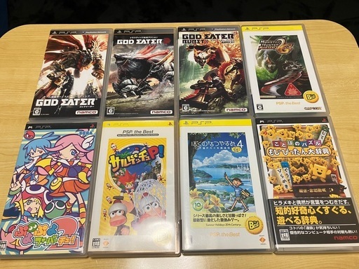 PSP ソフト8点 