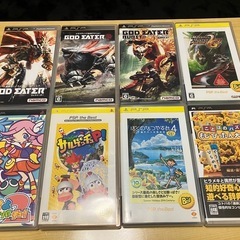 PSP ソフト8点 の画像