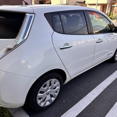 電気自動車　日産リーフ　とても綺麗　車検付きの画像