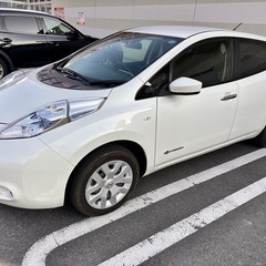 電気自動車　日産リーフ　とても綺麗　車検付きの画像
