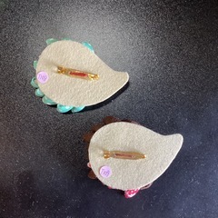 ハリネズミ🦔のブローチの画像