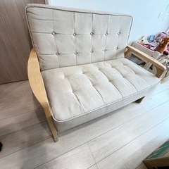 【ニトリ】　2人用ソファ　ルッキKDの画像
