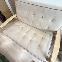 【ニトリ】　2人用ソファ　ルッキKDの画像