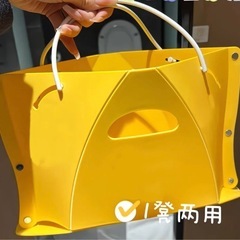 【4月中旬処分予定】折りたたみスツール 2個セット 軽量 持ち手付きの画像