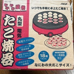 たこ焼き機の画像