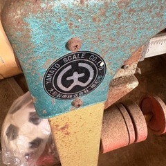 GY0402 ヤマト 台はかり 100kg 天秤 レトロ 計量器 分銅 　農業の画像