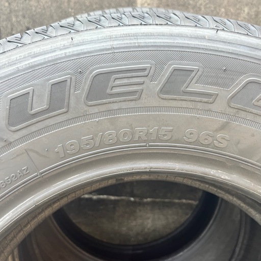 【新車外し】ジムニー シエラ ノマド タイヤ 5本セット 195/80R15 ブリヂストン DUELER H/L 852 2025年製