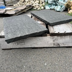 【バサルトストーン　敷石】お引取りです！ ＊御影石・タイル・大理石・砂利・石・石材・庭石・ロックガーデンなど＊の画像