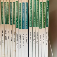 歯科矯正 JOP矯正臨床ジャーナル　 の画像