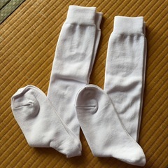 野球靴下　2足セット　24〜27センチ　白の画像