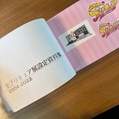 プリキュア20周年　全プリキュア展設定資料集の画像