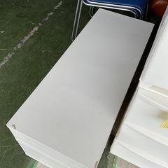 訳あり　テレビ台　ホワイト　中古の画像