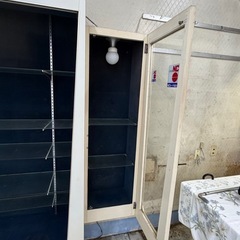 昭和レトロ　ショーケース　
の画像