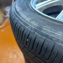 決まりました13インチタイヤホイールセットの画像