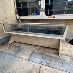 昭和レトロ　テーブル型ショーケース
の画像