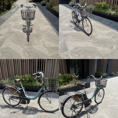 [美品] BRIDGESTONE Assista Basic電動アシスト自転車 24インチ　12.3Ahバッテリーの画像