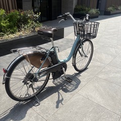 [美品] BRIDGESTONE Assista Basic電動アシスト自転車 24インチ　12.3Ahバッテリーの画像