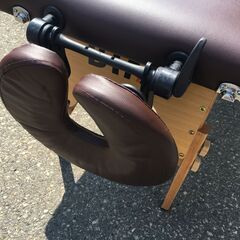 JM20956S)BTM マッサージベッド マッサージ台 エステベッド 折りたたみベッド  簡単組み立て 軽量 コンパクト 中古品【取りに来られる方限定】の画像