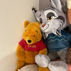 ズートピアぬいぐるみセット、ディズニーのぬいぐるみの画像