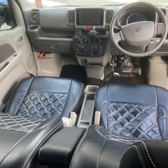 車検R8年12月まで‼️平成28年式★スズキ★エブリイ★ジョインターボ★４ＷＤ★オールペイント★リフトアップ★社外ホイール★社外ナビＴＶ★ＥＴＣ★シートカバー★前後ドライブレコーダー★キーレス★電動格納ミラー★ＬＥＤヘッドライト★リアヒーター★ターボ★の画像