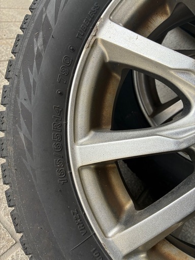 165/65/R14 冬用タイヤ