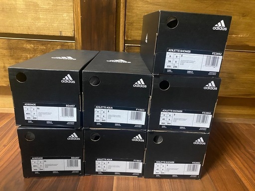 【adidas】サンダル 7足 まとめ売り 