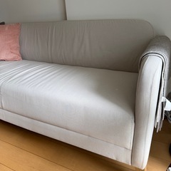 IKEA LINANÄS 3人掛けソファ（Vissle ベージュ）
の画像