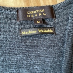 CHRISTIAN ORANI✨ダークグレーベスト✨ビジネススーツ✨冠婚葬祭✨の画像