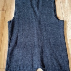 CHRISTIAN ORANI✨ダークグレーベスト✨ビジネススーツ✨冠婚葬祭✨の画像