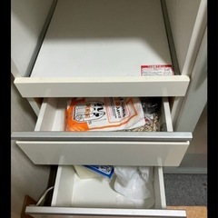 受け渡し予定者決定🙇レンジ台　炊飯器収納　食器棚の画像