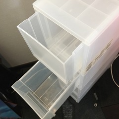 無印良品 ストッカー４段キャスター付きの画像