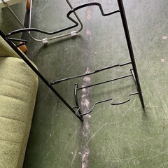 スリッパ置き 黒　中古の画像