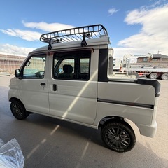 ハイゼット　デッキバン　リフトアップ　4WD オフロード 仕様の画像