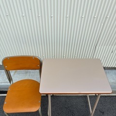 小学校　机　イス　セットの画像